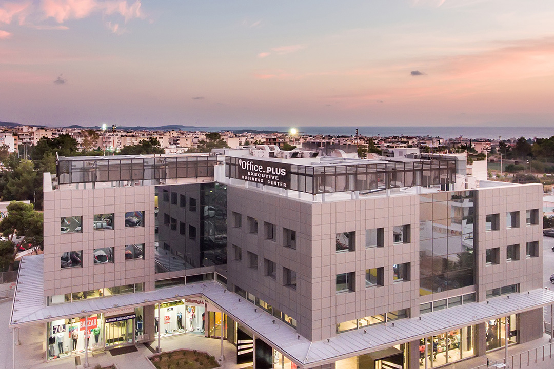 To νέο κτίριο Executive Business Center της Office Plus δίπλα στο μετρό
